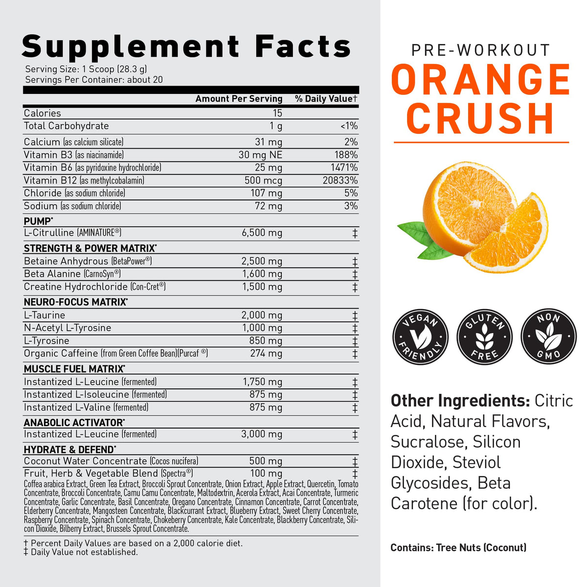 Kaged Original Pre Workout Powder
