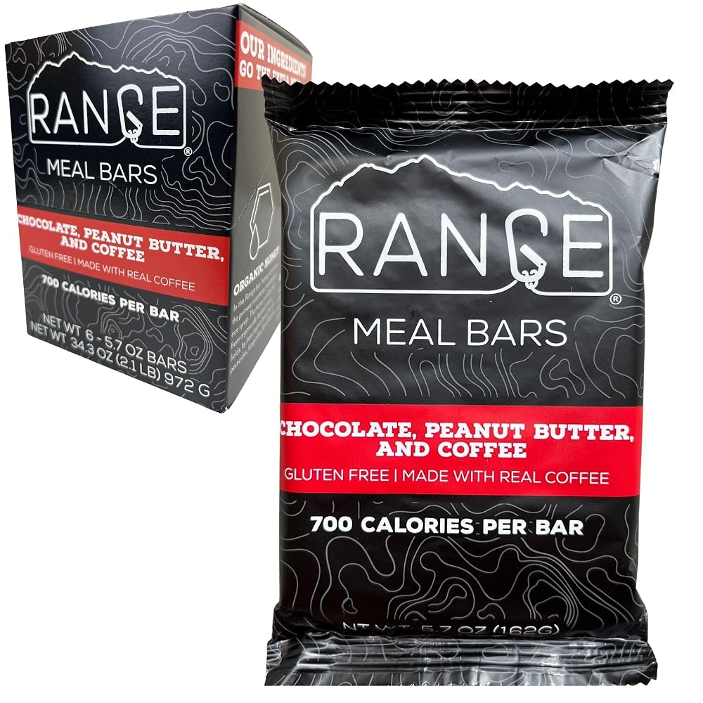 Range Meal Bar - High Calorie Meal Replacements Bars - Gluten Free