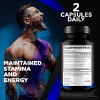 NutraRize Blue Vigor Max Capsules for Men - 120 Capsules - image 6