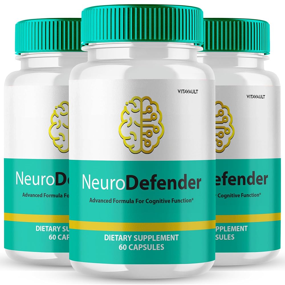 Vitavault Neuro Defender Brain Supplements for Memory and Focus - 180 Capsules