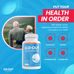 Mt. Angel Vitamins Go Out Extra Strength Uric Acid Balance - 60 Capsules - image 6