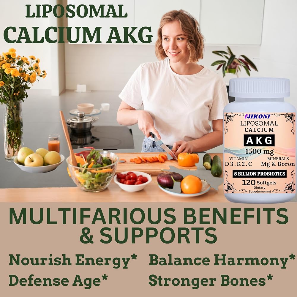 NIKONI Liposomal Calcium AKG 1500mg
