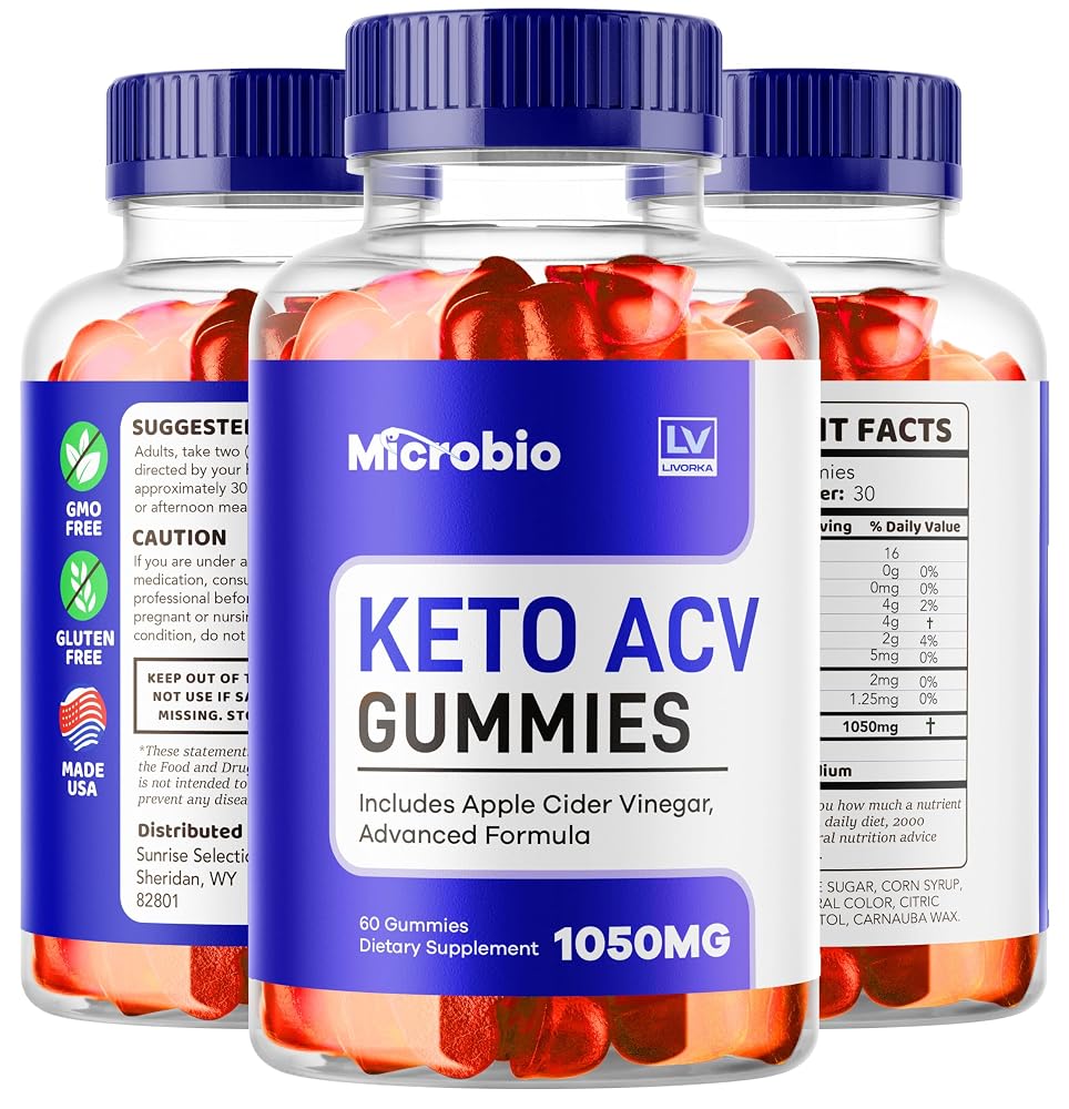 LIVORKA Microbio Keto ACV Gummies - 300 Count (5 Pack) - image 7