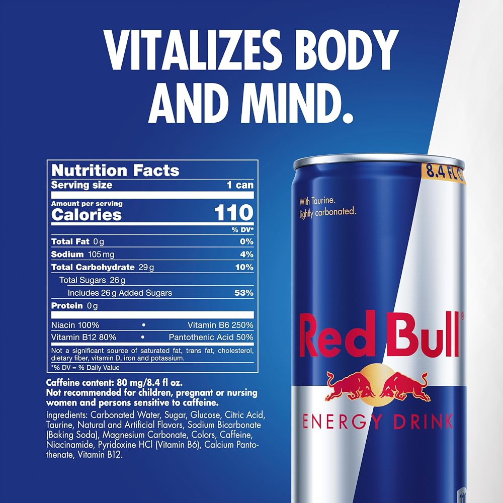 Red Bull Energy Drink - 24 Pack (8.4 fl oz Cans) - image 3