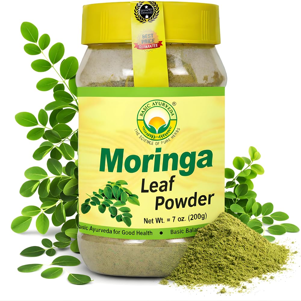 BASIC AYURVEDA Moringa Leaf Powder - 200g