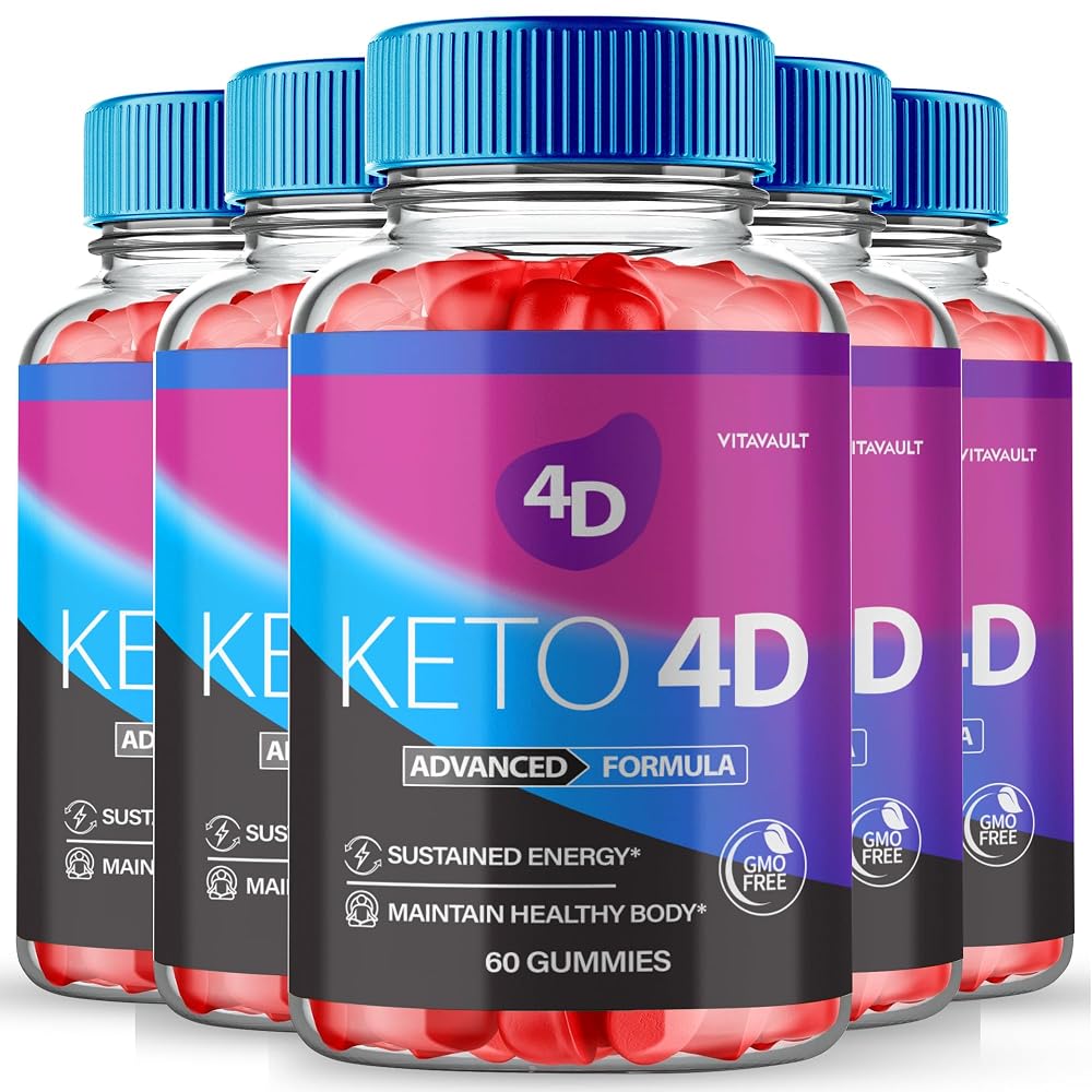 Vitavault Keto 4D ACV Gummies 1000mg - 300 Gummies