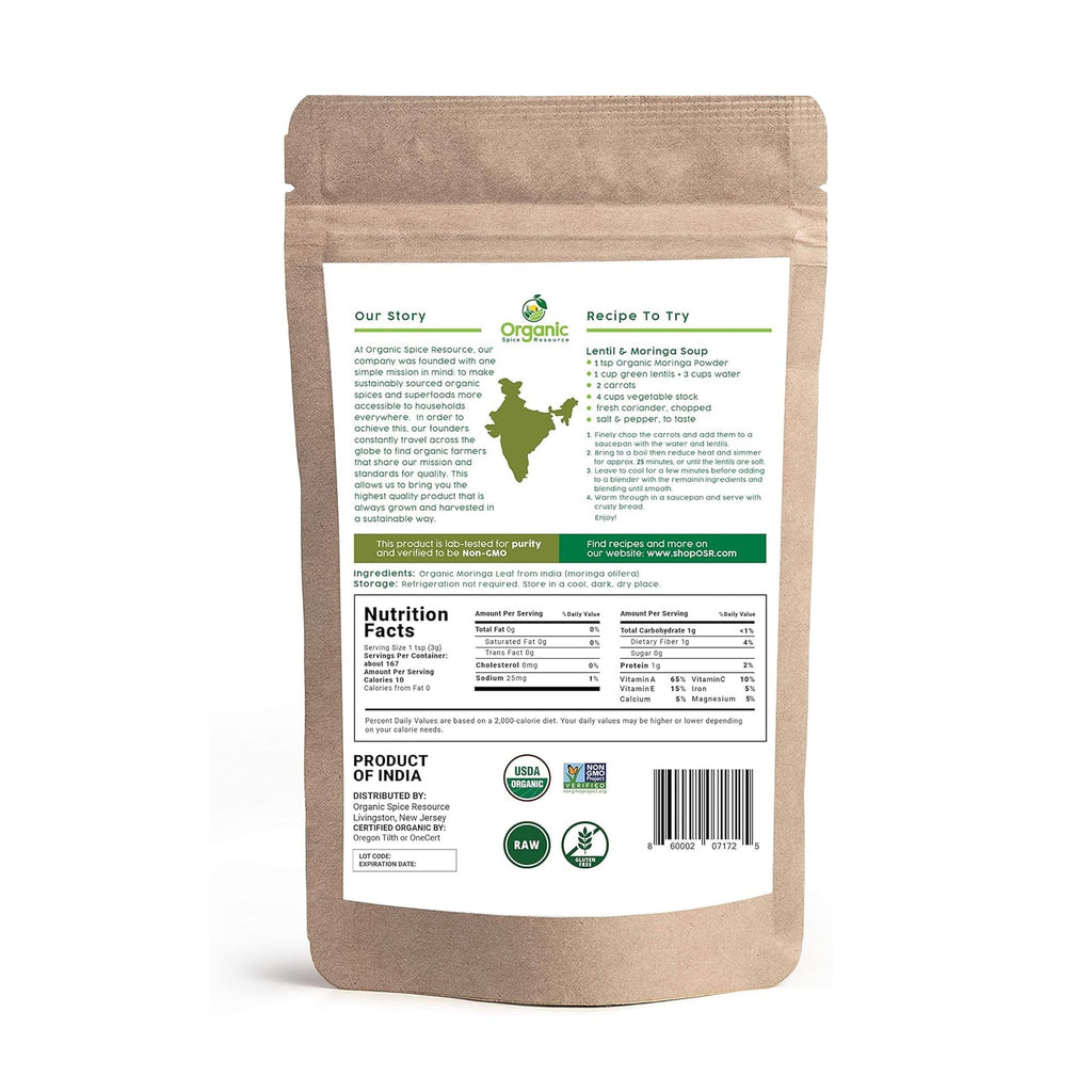 Organic Spice Resource Moringa Powder