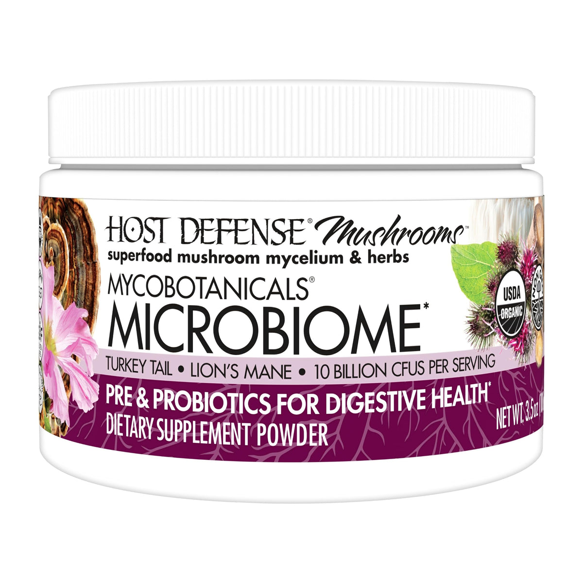 Host Defense MycoBotanicals Microbiome Powder - 3.5 oz