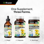 BIO KRAUTER Dandelion Root Extract Liver & Kidney Support - 100 Capsules - image 8