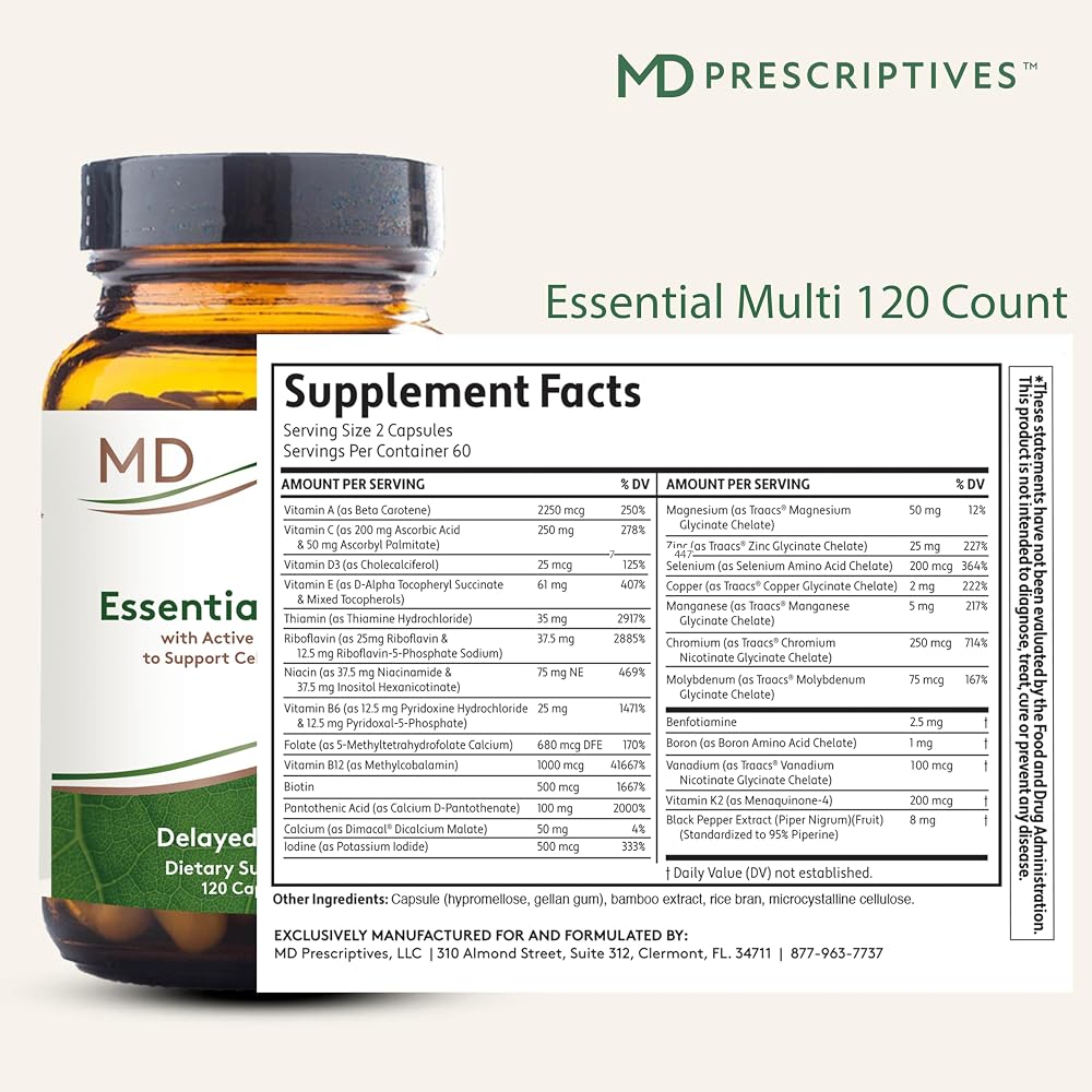 MD Prescriptives - Essential Multi (Delayed Release) - Multivitamin