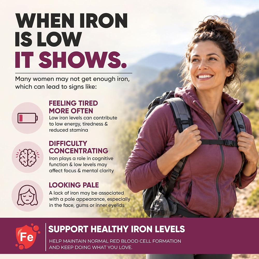 Vitaminnica Iron with Folic Acid - 60 Capsules - image 3
