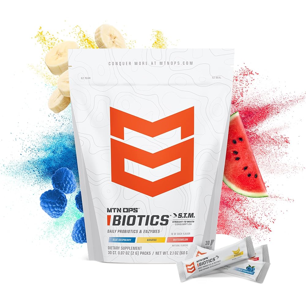 MTN OPS Biotics STM On-the-Go Probiotic Powder - 2.1 oz - image 2