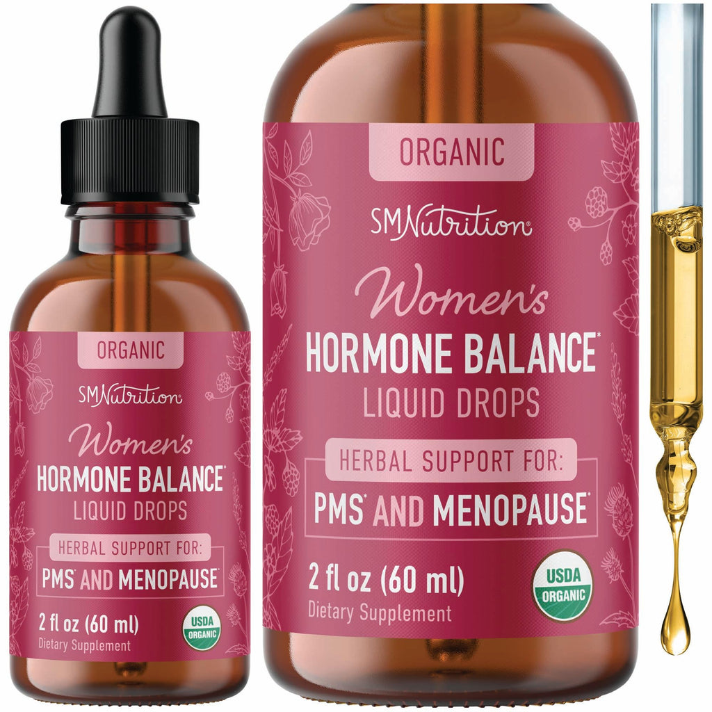 SMNutrition Hormone Balance Liquid Drops with Black Cohosh - 2 Fl Oz