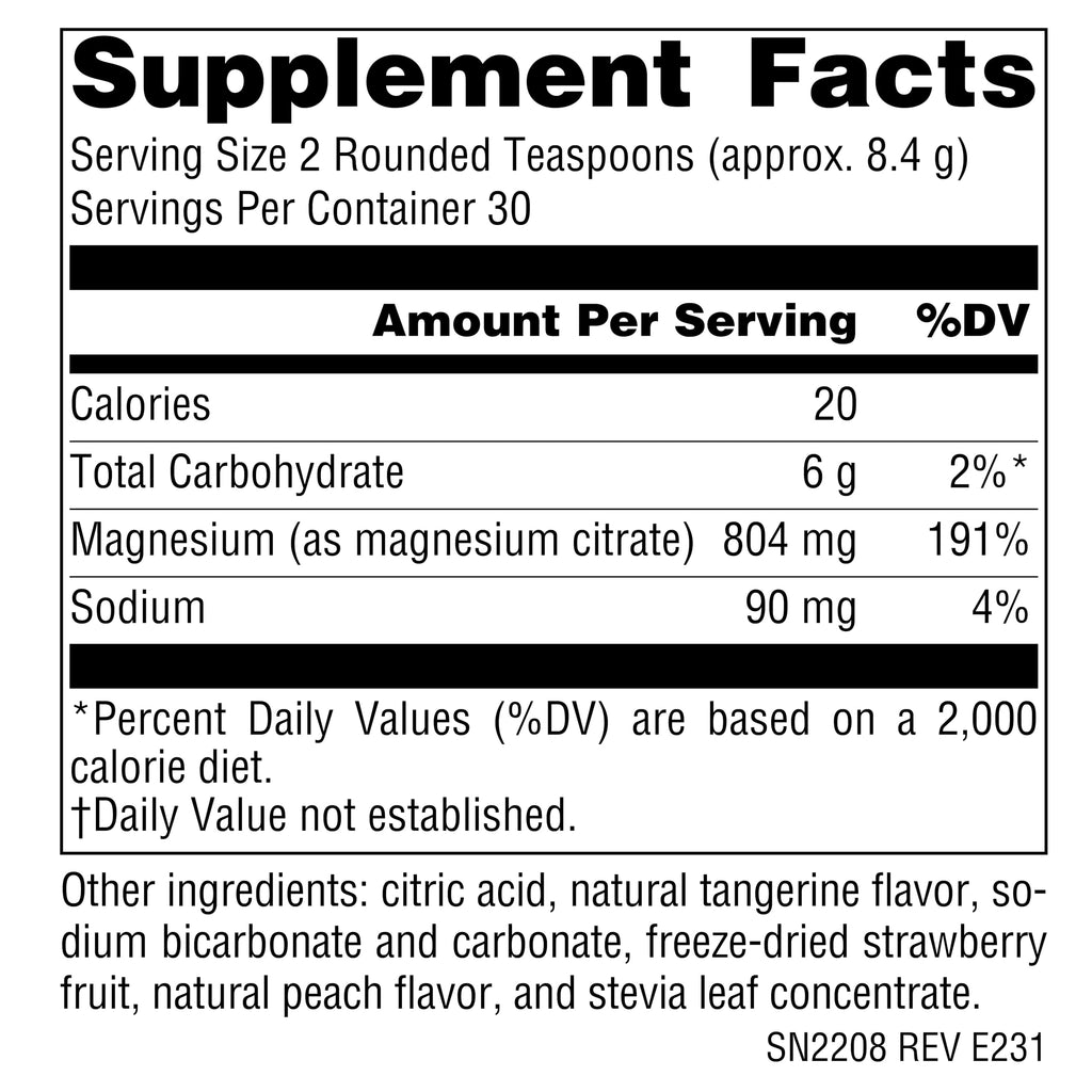 Source Naturals Serene Science Magnesium Serene Tangerince Flavored