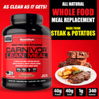 MuscleMeds CARNIVOR Lean Meal Replacement Shake, Beef Protein - 20 Servings - image 3