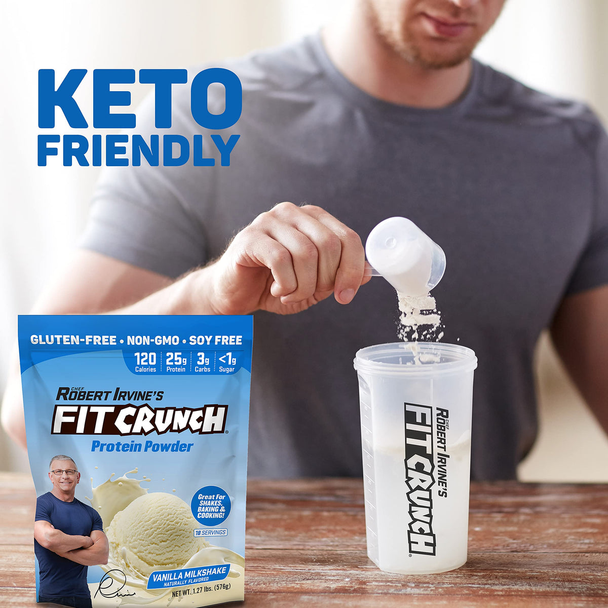 Fit Crunch Whey Protein Powder