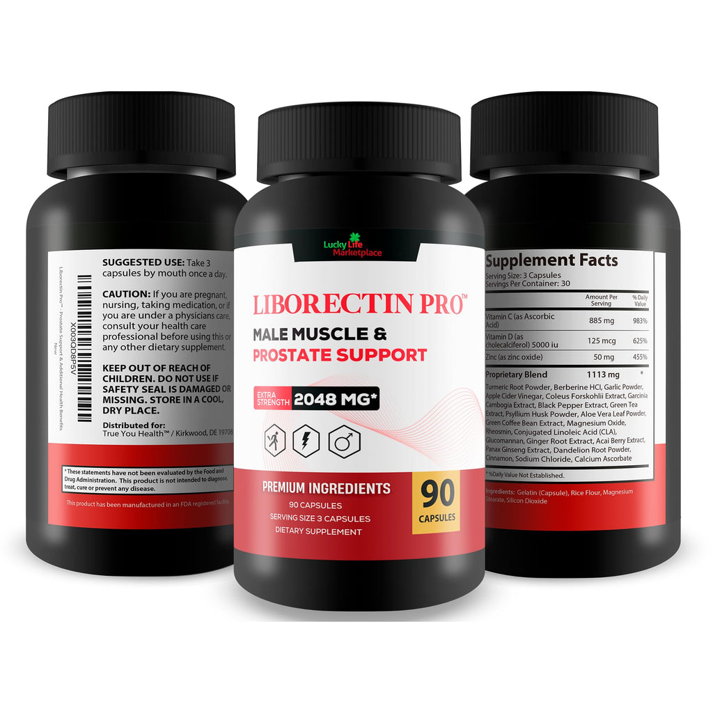 Generic Liborectin Pro Prostate Support - 90 Capsules - image 4