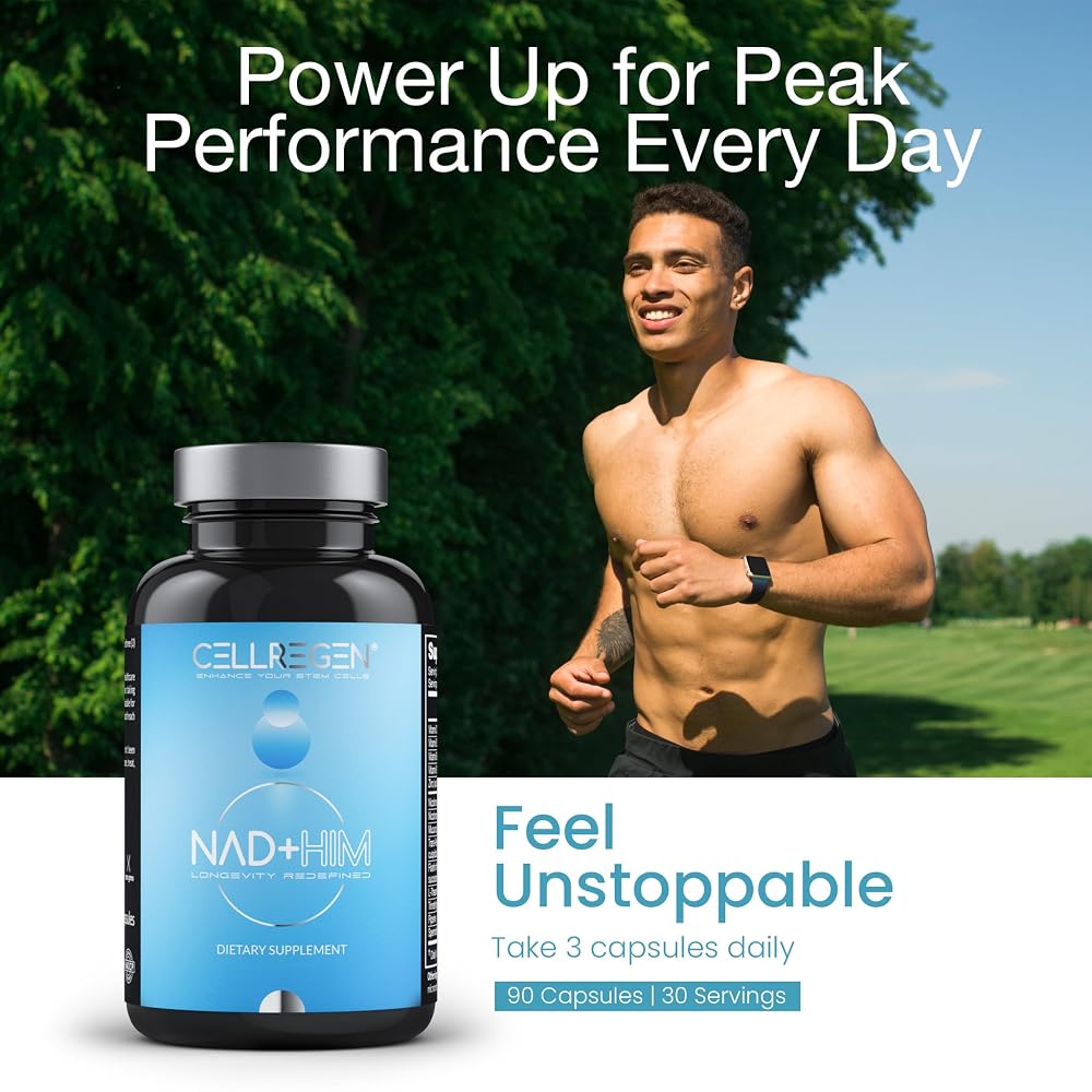 Cellregen NAD HIM NAD Supplement Nicotinamide Riboside - 90 Capsules - image 9
