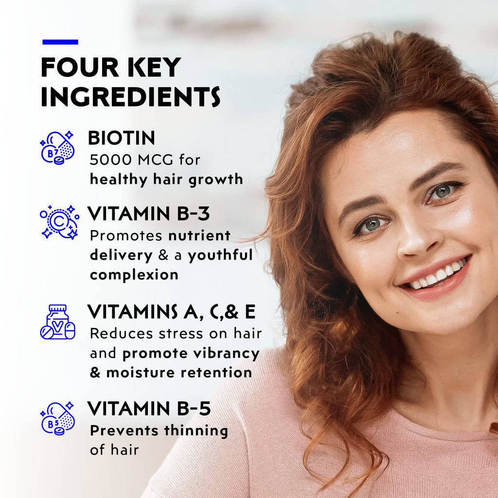 Elon Matrix 5000 Complete Multivitamin with Biotin - 60 Tablets - image 3