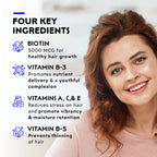 Elon Matrix 5000 Complete Multivitamin with Biotin - 60 Tablets - image 3