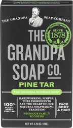 Grandpa's Pine Tar Soap Bar - 4.25 Ounce