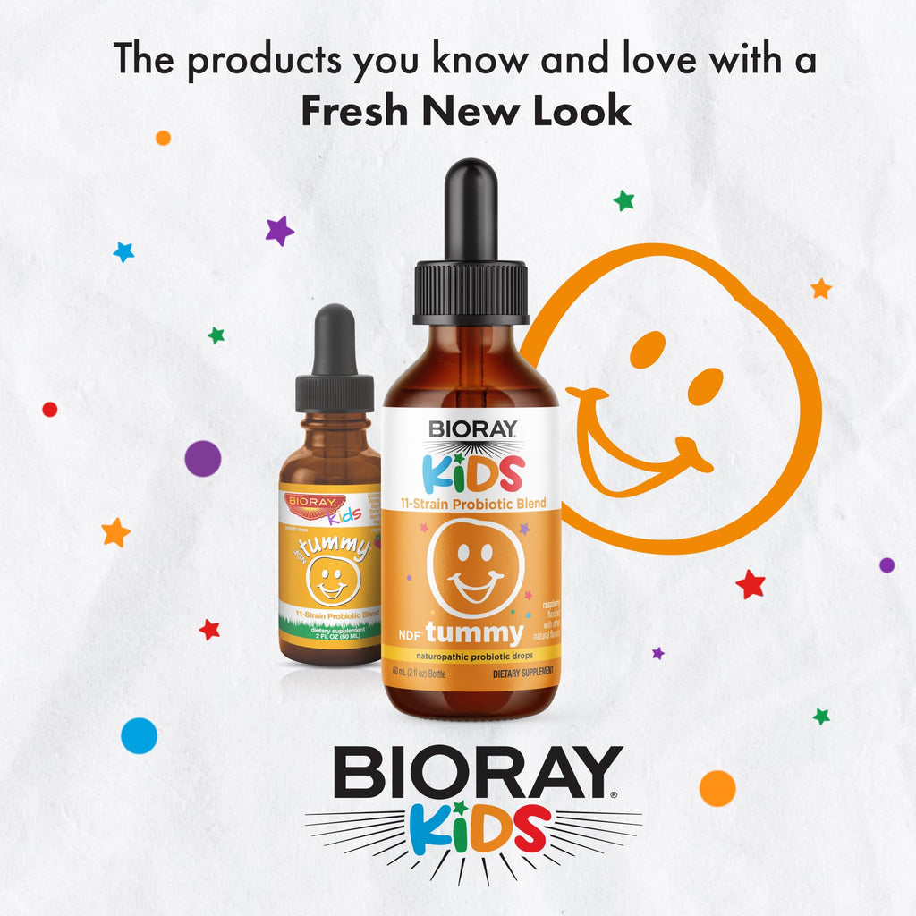 BIORAY Kids NDF Tummy Probiotic Liquid - 4 fl oz - image 3