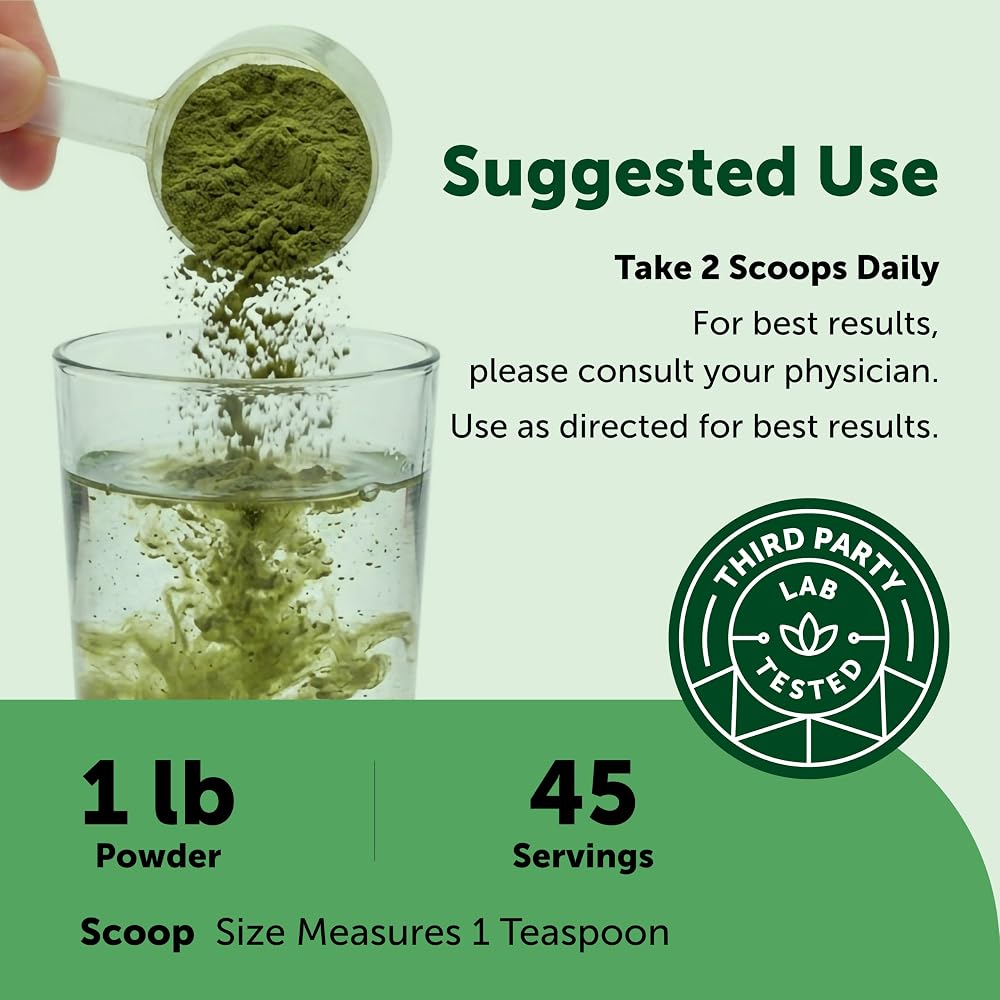 Micro Ingredients Super Greens Powder, 100 Superfoods - 1 lb - image 4