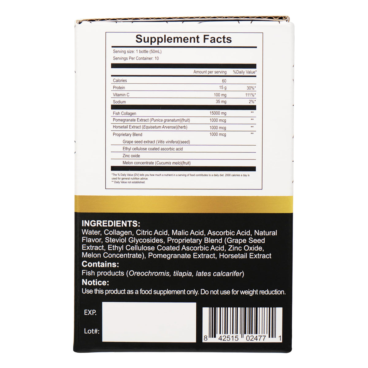 Sipnutri Diamond Liquid Collagen Drink