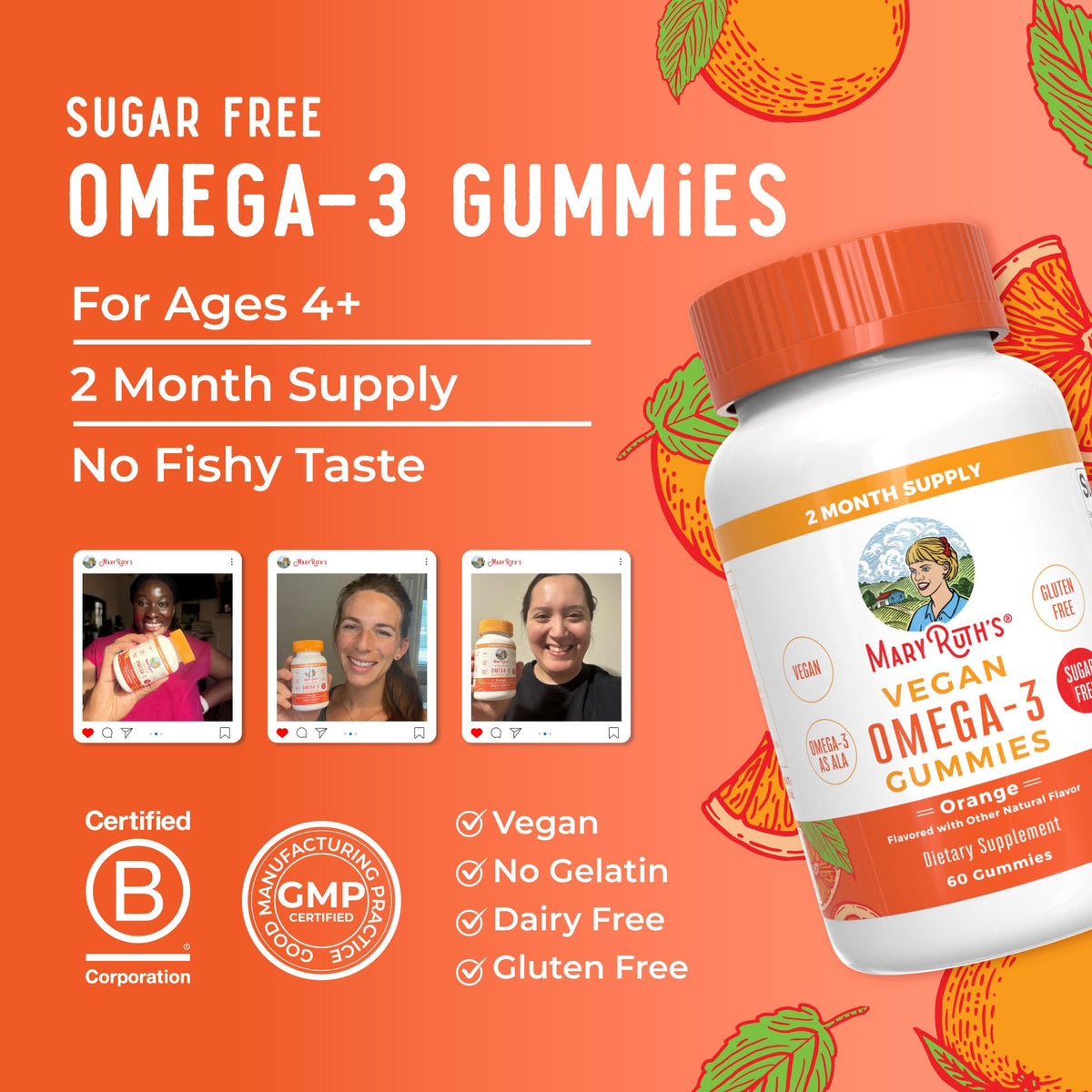 MARYRUTH'S Omega 3 Gummies