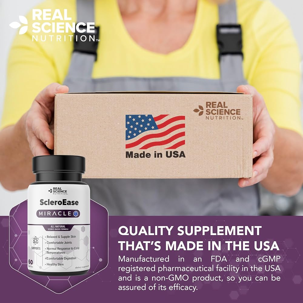 Real Science Nutrition ScleroEase Skin & Joint Support - 60 Capsules - image 8