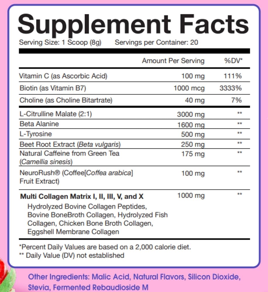 Obvi Pre Workout + Collagen