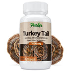 Parker Naturals Turkey Tail Mushroom Capsules - 120 Capsules