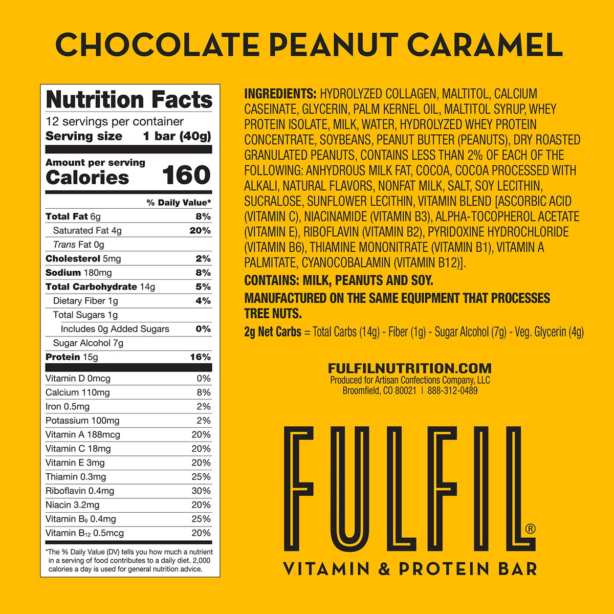 FULFIL Protein Snack Bars Variety Pack, Gluten Free - 12 Count - image 6