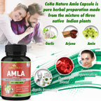 Cona Nature Organic Amla Capsules with Arjuna & Garlic - 120 Capsules - image 5
