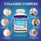 Toplux Multi Collagen Peptides Pills 1800 Mg Complex - Type I