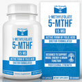 LifeStrength L-Methylfolate 15 mg Supplement - 120 Capsules