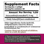 LemnaRed Astaxanthin 6mg Free-Form Softgel - 60 Softgels - image 4