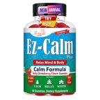 Ez-Focus Ashwagandha Gummies for Sleep & Focus - 60 Vegan Chews