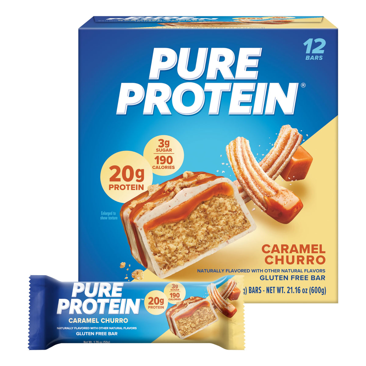 Pure Protein Bars, High Protein, Nutritious Snacks to Support Energy