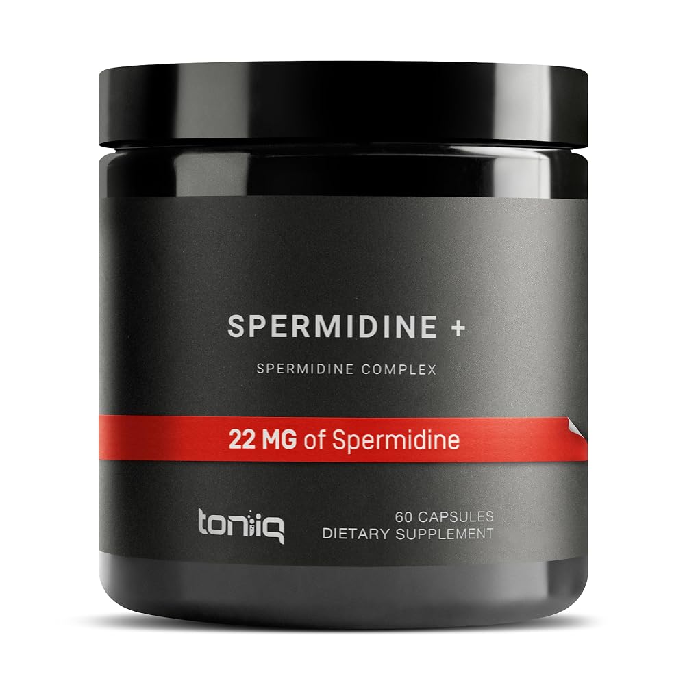 Toniiq Ultra Concentrated Spermidine 22mg - 60 Capsules