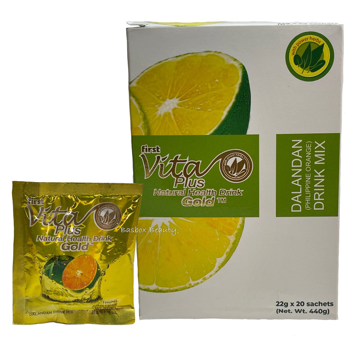First Vita Plus Dalandan GOLD Health Drink - 40 Sachets