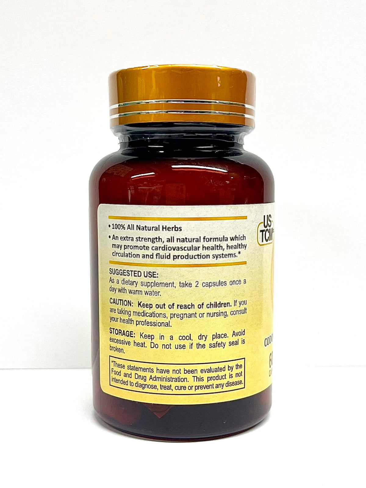 USTCM Codonopsis Bitter Melon Capsules 500mg - 60 Vegetable Capsules - image 5
