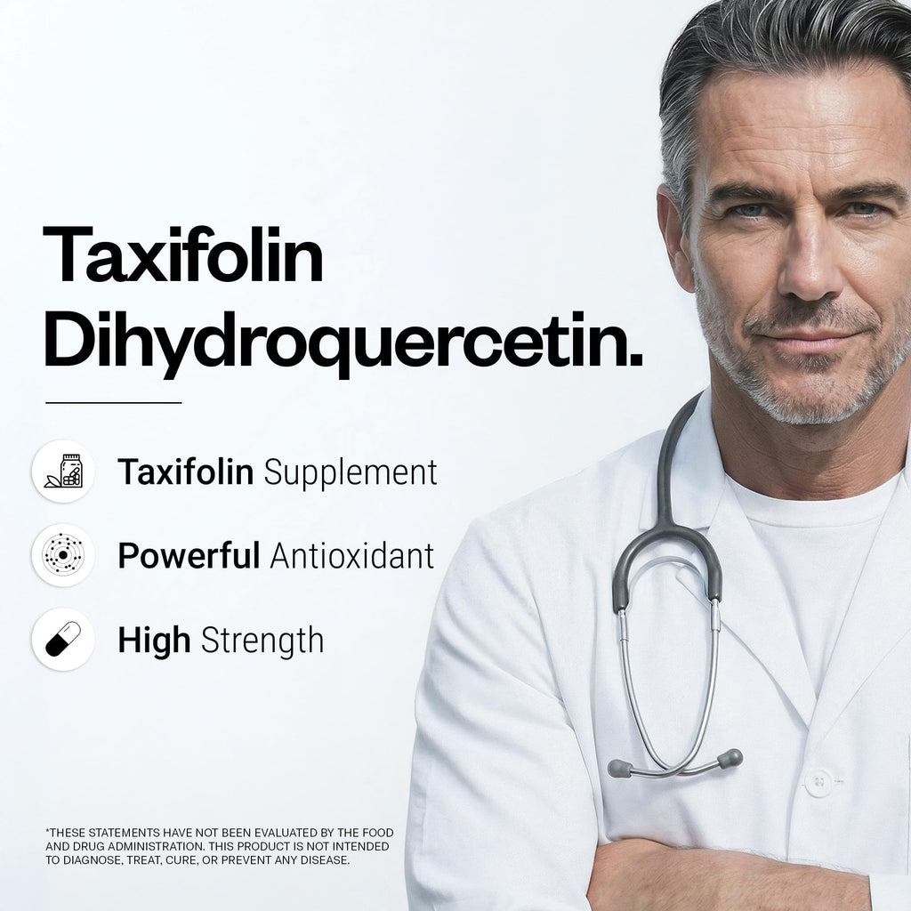 Supersmart Taxifolin Dihydroquercetin 60mg Antioxidant - 100 Tablets - image 2