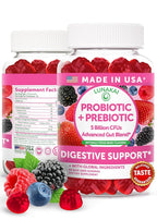 Lunakai Probiotic Gummies for Digestive Health - 5 Billion CFUs