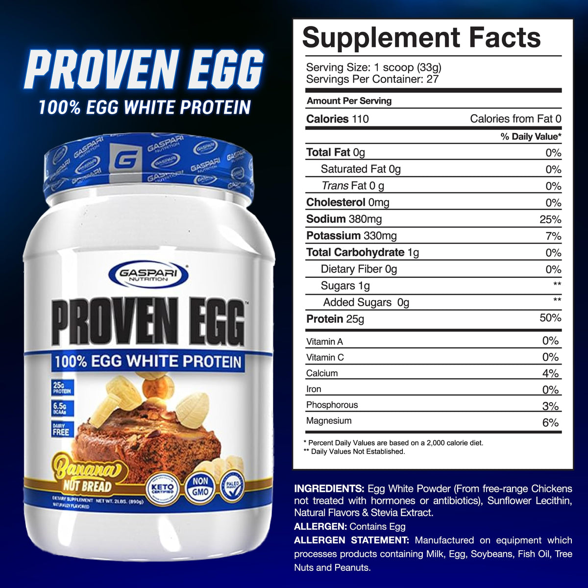 Gaspari Nutrition Proven Egg