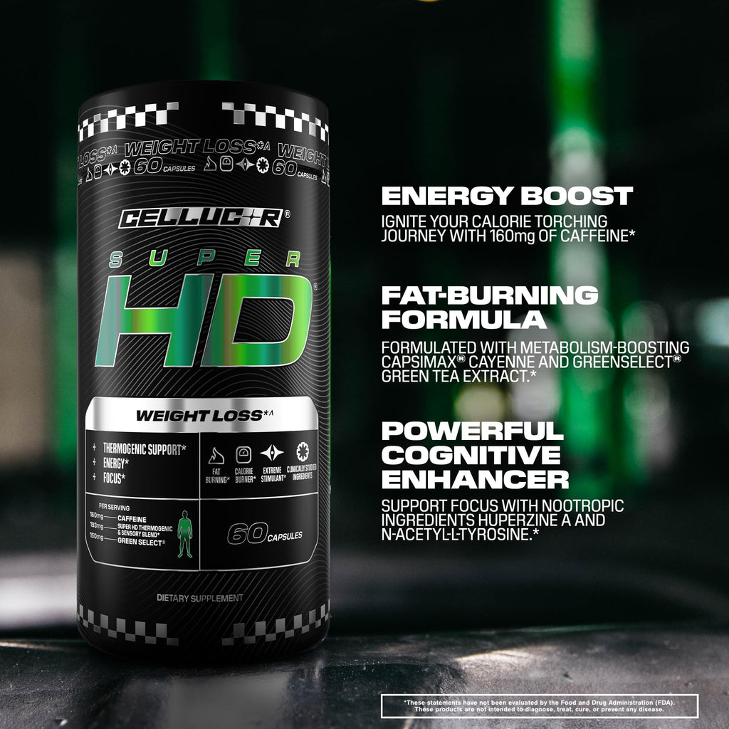 Cellucor SuperHD Thermogenic Fat Burner - 60 Capsules - image 4