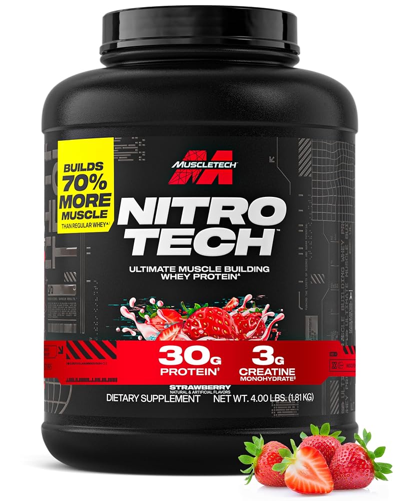MuscleTech Whey Protein Powder (4LB and 2.2LB) - 30g Protein - image 4