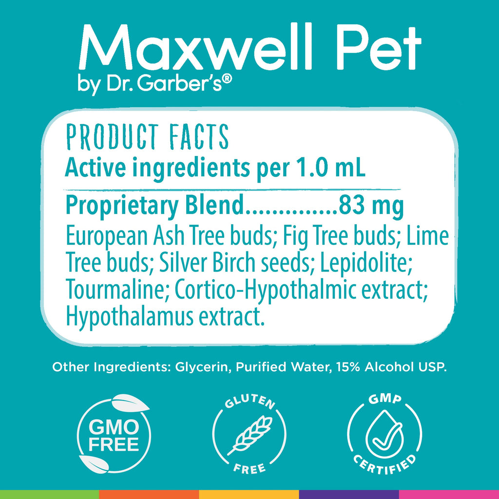 DR.GARBER'S Maxwell Pet Calm & Happy Stress Relief for Dogs - 3 fl oz - image 2