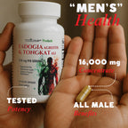 TODICAMP Fadogia Agrestis & Tongkat Ali 1000mg Complex - 120 Capsules - image 3