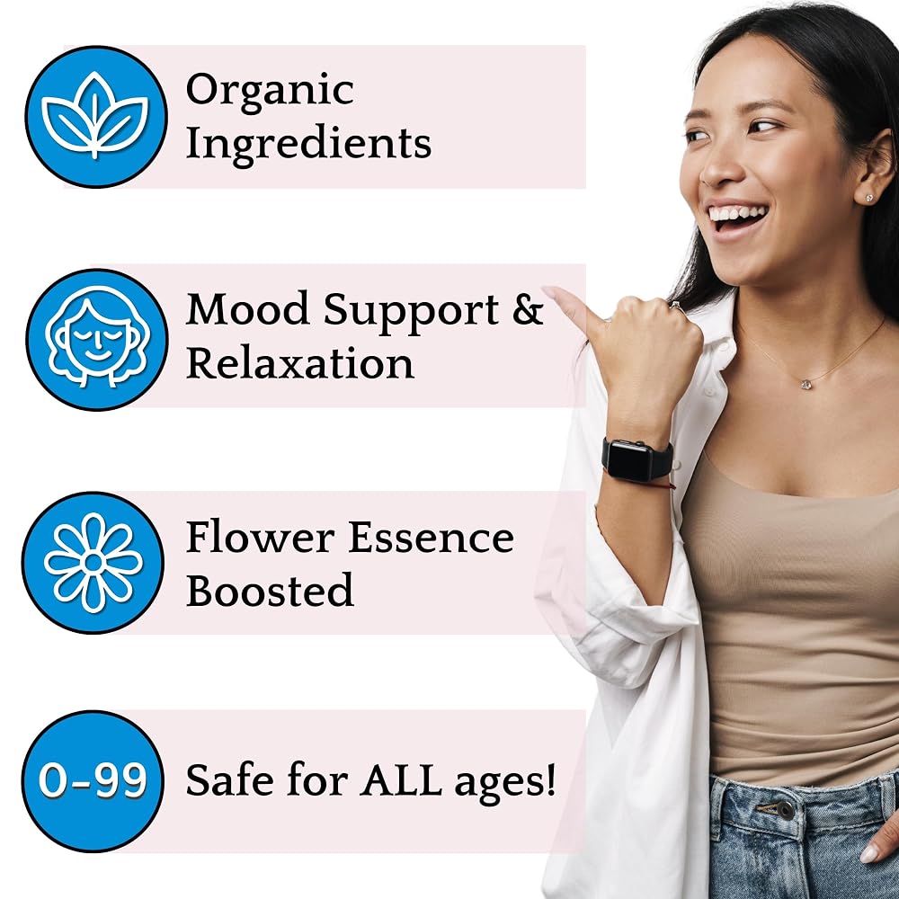 Herb Lore Anxia-T Ease Tincture Herbal Mood Support - 4 fl oz - image 2